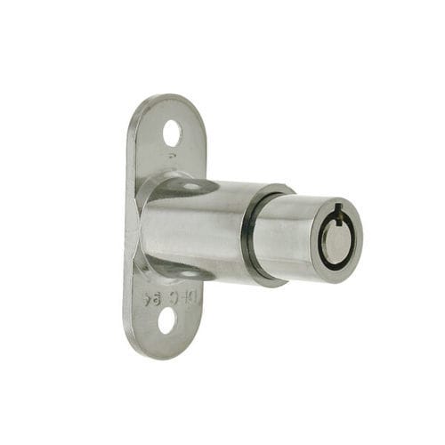 Механический врезной замок - 4362 - EURO-LOCKS - бесключевой / для мебели / 1 точка запирания