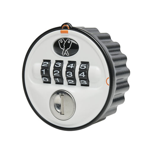 Механический врезной замок - 2810 - EURO-LOCKS - с кодом / для шкафа раздевалки / 1 точка запирания