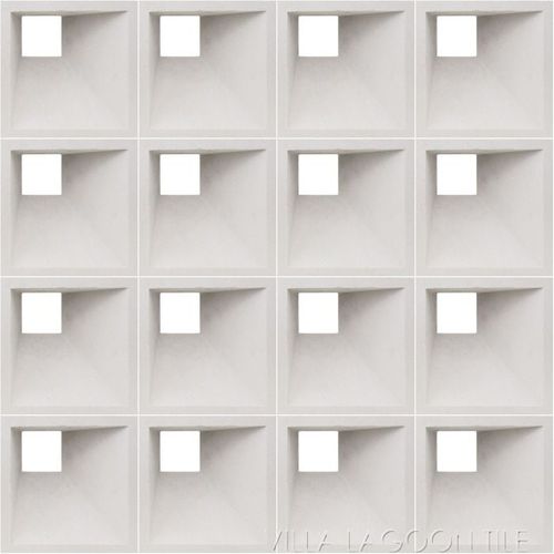 Полый бетонный блок - AKUTAN  - Villa Lagoon Tile - декоративный / для фасада / для заграждения