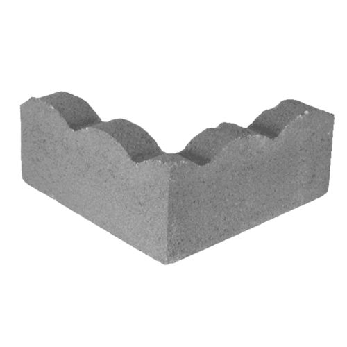 Обрамление для сада - 34IN CORNER SCALLOP - PAVESTONE - из бетона / из камня / другие формы
