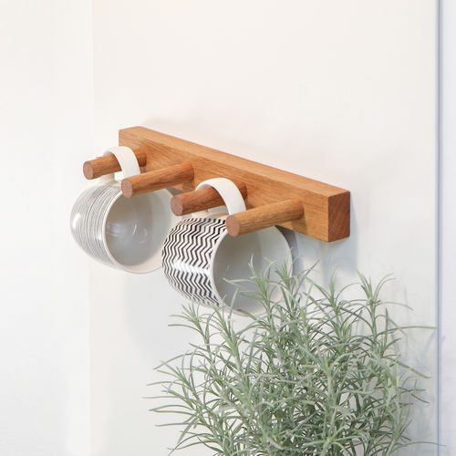 Настенный держатель для кухонной утвари - W • basic - 3S design - из дерева