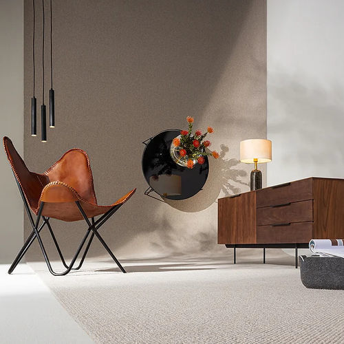 Тафтинговое ковровое покрытие - PURE - Best Wool Carpets - с вытяжным ворсом / из шерсти / в полоску