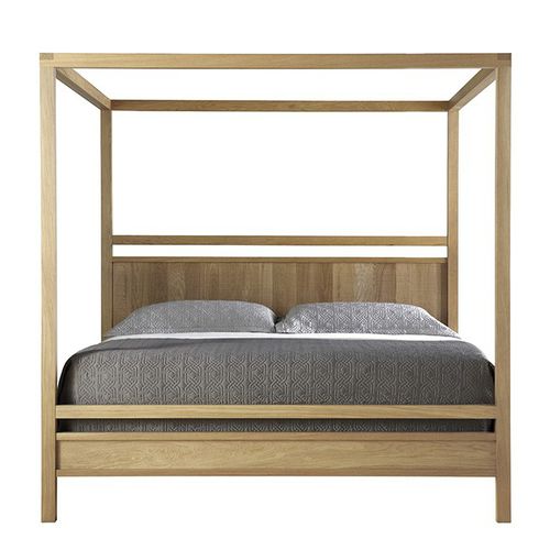 Кровать с балдахином - FULTON - West Furniture - двуспальная / современная / из дерева