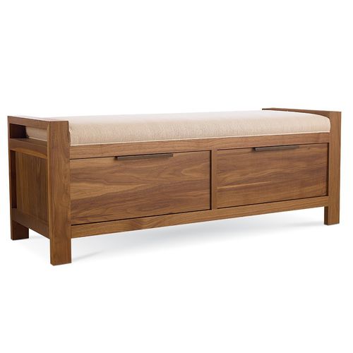 Современная прикроватная скамья - PHASE - West Furniture - из дерева