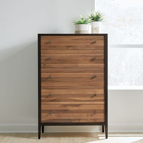 Современный шифоньер - HAYDEN - West Furniture - из орехового дерева