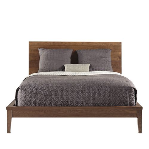Двуспальная кровать - SERRA - West Furniture - современная / из дерева