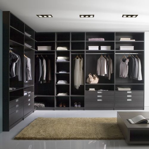 Современная гардеробная - CLASSIC INTERIOR - Noteborn BV - из лакированной древесины