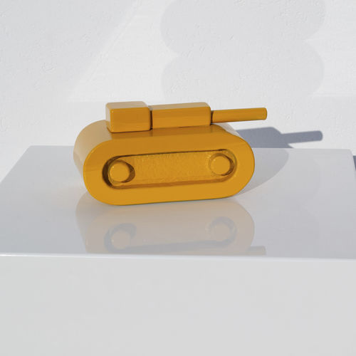 Скульптура из натурального камня - GAME. NO WAR : YELLOW - San Polo Art Gallery | Contemporary Art & Design i - для наружного применения / для профессионального использования