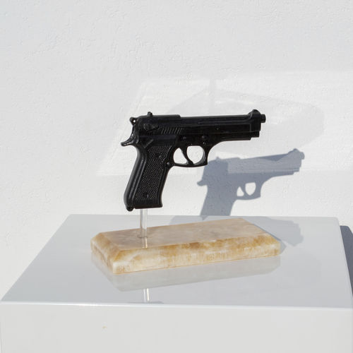 Скульптура из натурального камня - TOY GUN - San Polo Art Gallery | Contemporary Art & Design i - для наружного применения / для профессионального использования