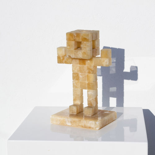 Скульптура из камня - PIXEL 3D "ASTRONAUT" - San Polo Art Gallery | Contemporary Art & Design i - для наружного применения / для профессионального использования