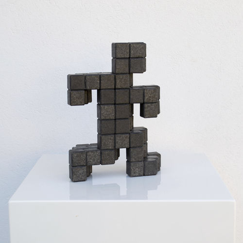 Скульптура из камня - PIXEL 3D "HOMINID IN MOTION" - San Polo Art Gallery | Contemporary Art & Design i - для наружного применения / для профессионального использования