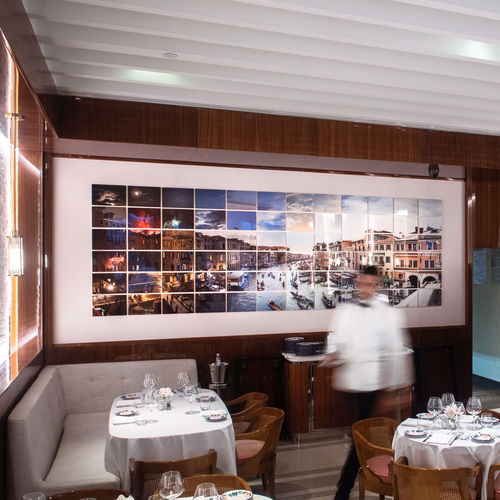 Декоративная картина пейзаж - RIVUS ALTUS - XL78 VARIATIONS | VENICE, PHOTO MOSAIC ART - San Polo Art Gallery | Contemporary Art & Design i - для профессионального использования