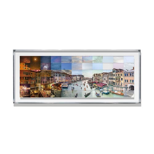 Печать на холсте фоторепродукция - La Fenice – variation #14 - San Polo Art Gallery | Contemporary Art & Design i - большой формат / пейзаж / геометрическая