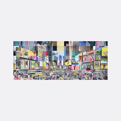 Печать на холсте фоторепродукция - CRONORAMA | New York City 05 | Variation M#04  - San Polo Art Gallery | Contemporary Art & Design i - большой формат / пейзаж / для художественной галереи