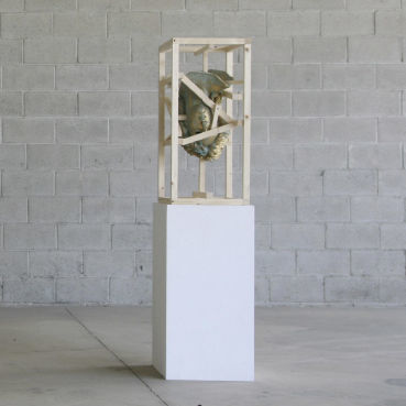Скульптура из дерева - Cage n° 8 – Testa di Apollo - San Polo Art Gallery | Contemporary Art & Design i - из камня / из композитных материалов / для наружного применения