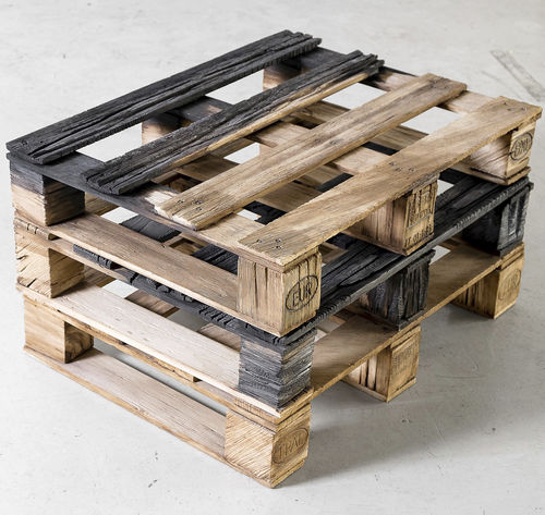 Скульптура из каррарского мрамора - Urban platform burned - San Polo Art Gallery | Contemporary Art & Design i - для наружного применения / садовая / ручной работы