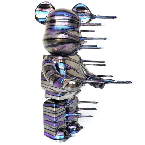 Скульптура из полимера - Blown Away 400% Bearbrick - San Polo Art Gallery | Contemporary Art & Design i - из акрила / для наружного применения / ручной работы