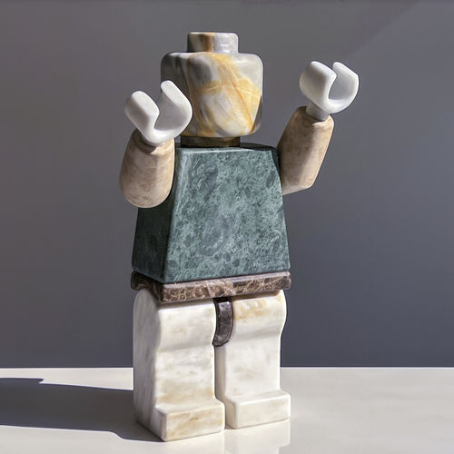 Скульптура из мрамора - CRUZ - San Polo Art Gallery | Contemporary Art & Design i - из каррарского мрамора / для наружного применения / ручной работы