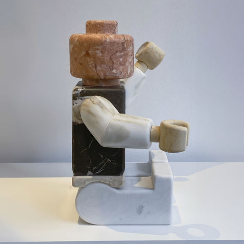 Скульптура из каррарского мрамора - MIRIAM - San Polo Art Gallery | Contemporary Art & Design i - для наружного применения / ручной работы / Сделано в Италии