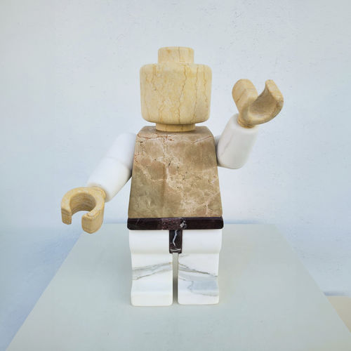 Скульптура из мрамора - ANNA  - San Polo Art Gallery | Contemporary Art & Design i - отдельностоящая / для художественной галереи / белая