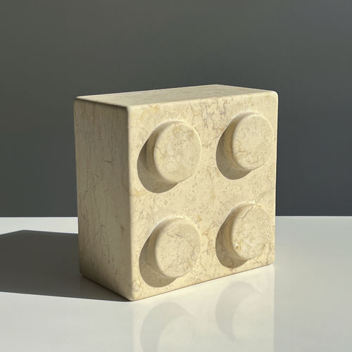 Скульптура из мрамора - BRICK 4 - San Polo Art Gallery | Contemporary Art & Design i - для наружного применения / ручной работы / садовая