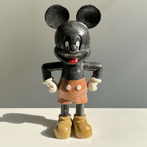 Скульптура из мрамора - MICKEY MOUSE “non fatemi arrabbiare!” - San Polo Art Gallery | Contemporary Art & Design i - для наружного применения / ручной работы / садовая