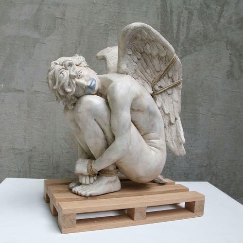 Скульптура из дерева - Pallet n° 4, 2022 - San Polo Art Gallery | Contemporary Art & Design i - из камня / из композита / ручной работы