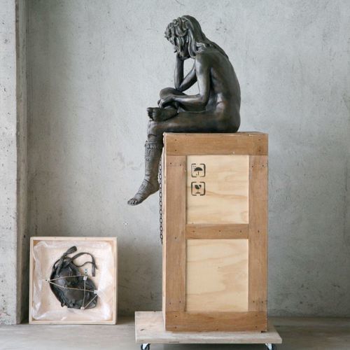 Скульптура из дерева - Box n° 4 - David di Donatello, 2017 - San Polo Art Gallery | Contemporary Art & Design i - из металла / из Jesmonite / ручной работы