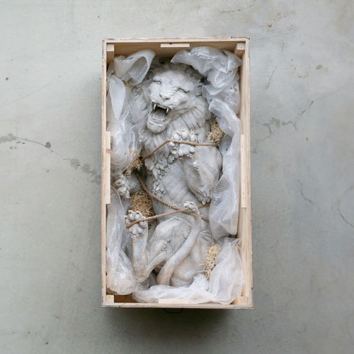 Скульптура из дерева - Box n° 5 - Leone Nemeo, 2017 - San Polo Art Gallery | Contemporary Art & Design i - из Jesmonite / из веревки / ручной работы