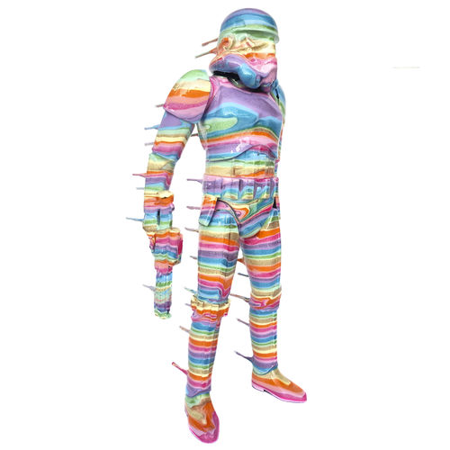 Скульптура из металла - Blown Away Trooper- Rainbow Sherbet - San Polo Art Gallery | Contemporary Art & Design i - из полимера / из глины / из акрила