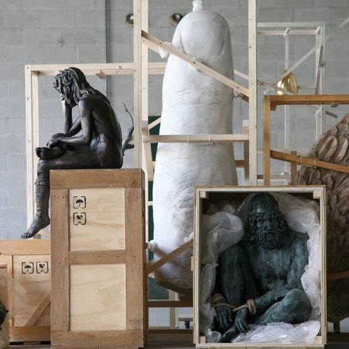 Скульптура из камня - Daniele Accossato | Art installations | Sculpture | Unique  - San Polo Art Gallery | Contemporary Art & Design i - из композитных материалов / для наружного применения / ручной работы