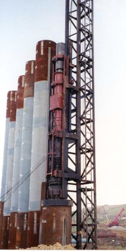 Дизельный свайный молот - MODEL D46-52 - American Piledriving Equipment Inc.