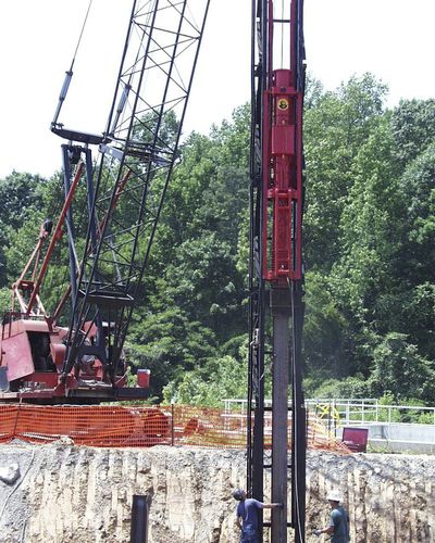 Дизельный свайный молот - MODEL D12-42 - American Piledriving Equipment Inc.