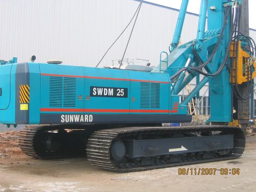 Сверлильный станок с дизельным двигателем - MODEL SWDM 25 - American Piledriving Equipment Inc. - поворотная / погружная / для строительной площадки