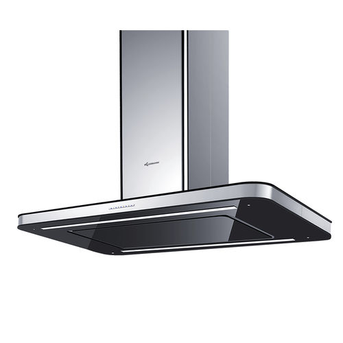 Островная вытяжка - TRITON - Klugmann Hausgeraete GmbH - со встроенным освещением