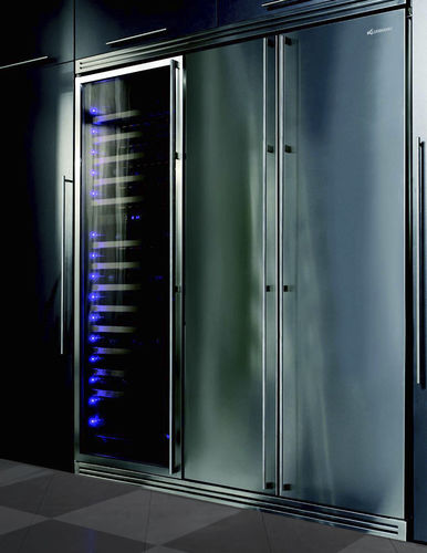 Американский холодильник - KAFW1000 - Klugmann Hausgeraete GmbH - для бытового использования / встраиваемый / из нержавеющей стали