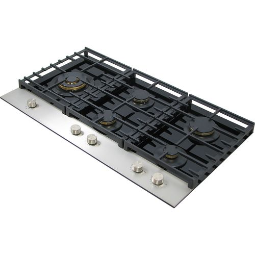 Газовая варочная панель - KT9000BX2 - Klugmann Hausgeraete GmbH - 5 конфорок / встраиваемая / с поворотными регуляторами