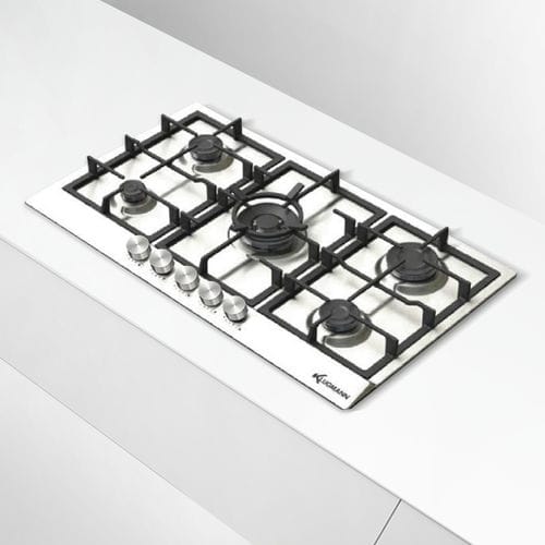 Газовая варочная панель - KT905XX - Klugmann Hausgeraete GmbH - 5 конфорок / встраиваемая / с поворотными регуляторами