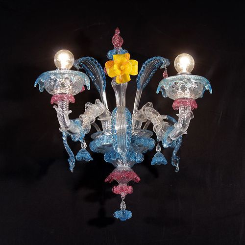 Классический настенный светильник - ISTANBUL  - Magie di Murano - для интерьера / из дутого стекла / из муранского стекла