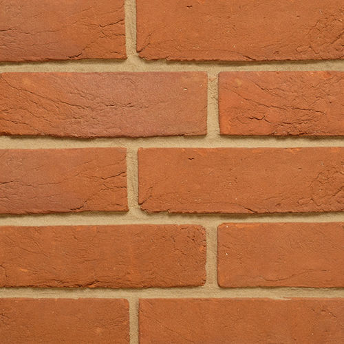 Кирпич для фасада - HERITAGE SOFT - Imperial Handmade brick - полный / оранжевый / ручной работы