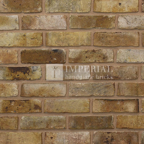 Кирпич для фасада - LIGHT WEATHERED ORIGINAL LONDON - Imperial Handmade brick - полный / желтый / ручной работы