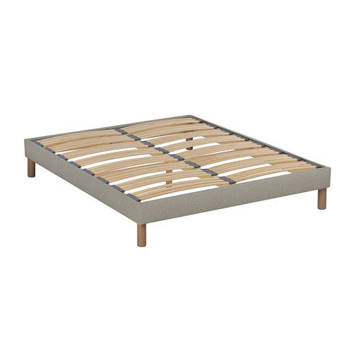 Двуспальное основание для кровати - Kit beige - Neorev - с планками / обивщик / для бытового использования