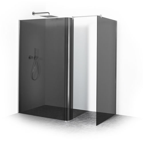 Душевая кабина в итальянском стиле - CURVE - PALME Duschabtrennungen GmbH - из стекла / из закаленного стекла / из алюминия