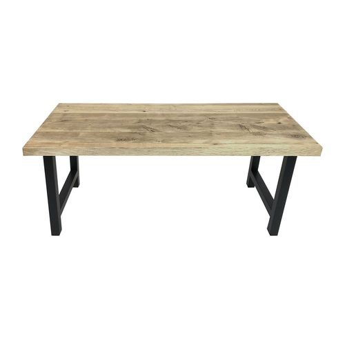 Классический стол - TBA500 - Bois Antique - из ольхи / из металла / прямоугольный