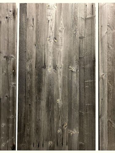 Строительный Панель из дерева - PTB100/S - Bois Antique - для зданий / для внутренней компоновки
