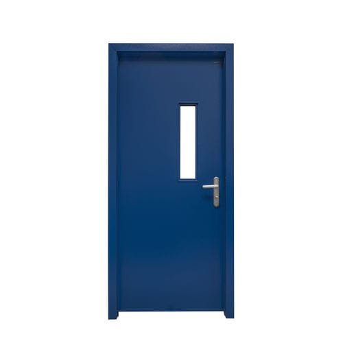 Дверь для интерьера - REMO Security Doors - из фанерованной древесины / из закаленного стекла / с небьющимся стеклом