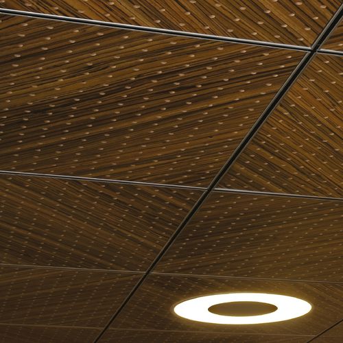 Подвесной потолок из дерева - CEILING - T15 - Tacer Ltd. - из плит / акустический