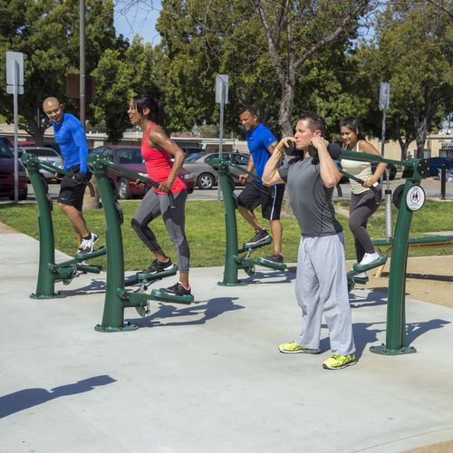 Пространство для фитнеса под открытым небом - PROFESSIONAL SERIES PACKAGE - Greenfields Outdoor Fitness