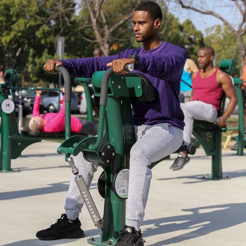 Гребной тренажер для наружного применения - UBX-290 - Greenfields Outdoor Fitness