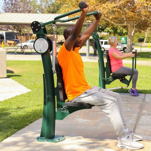 Тренажер искривление плечевого сустава - UBX-248 - Greenfields Outdoor Fitness - жим от плеч / жим лежа / для наружного применения